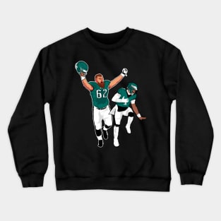 Jalen hurts x Jason kelce Crewneck Sweatshirt